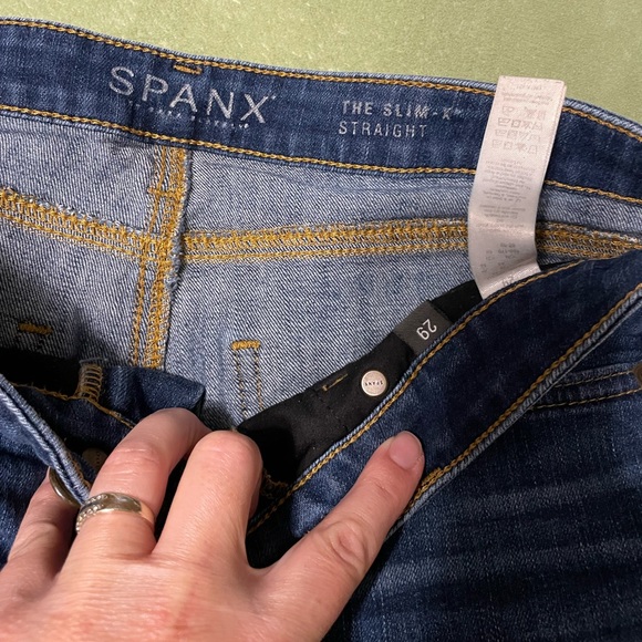 Spanx Slim X Straight Womens Jeans size 29 - Picture 4 of 7